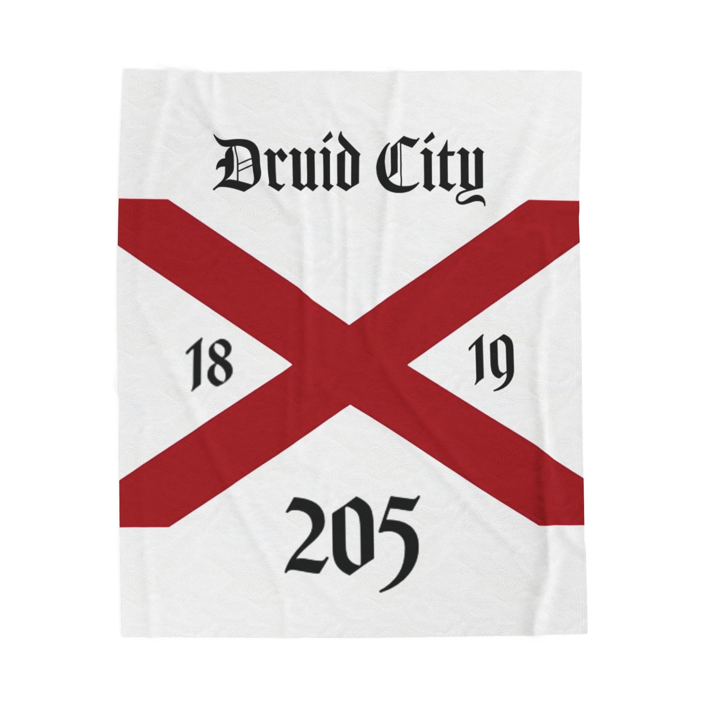 Druid City Cozy Plush Blanket